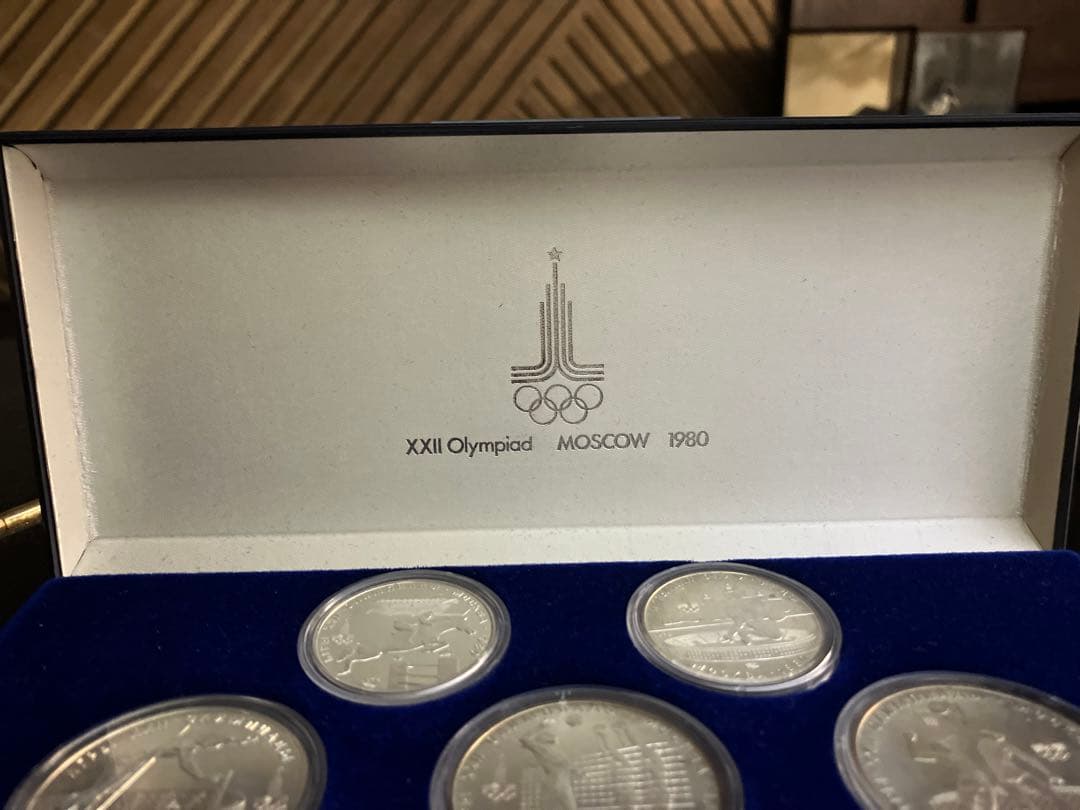 1980年モスクワオリンピック銀メダルセット