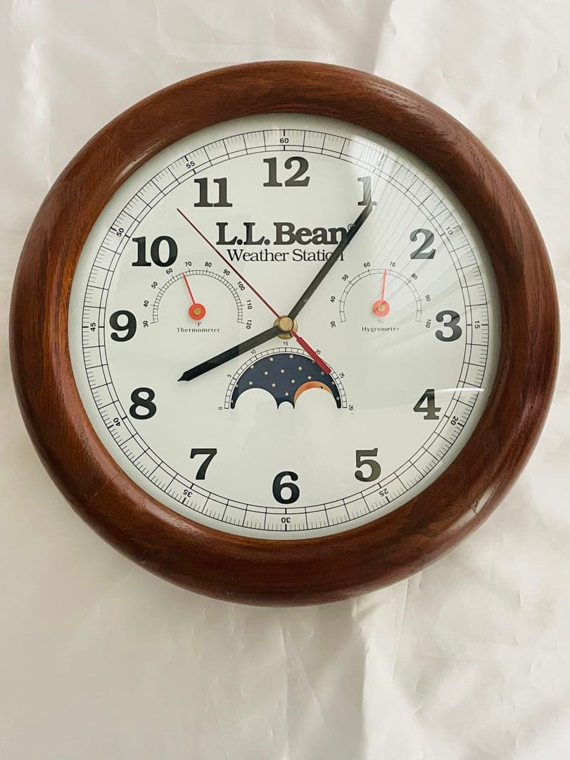 L.L. Bean Weather Station 掛け時計