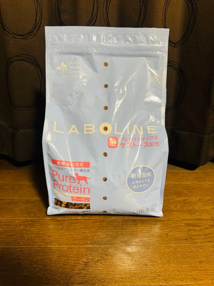 【ラボライン】〈犬用〉ピュアプロテイン・サーモン ドライ　3kg×2袋