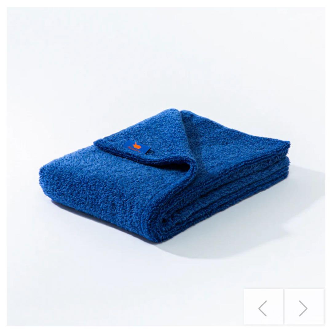 hippopotamus ヒポポタマスバスタオルセット オレンジ 青