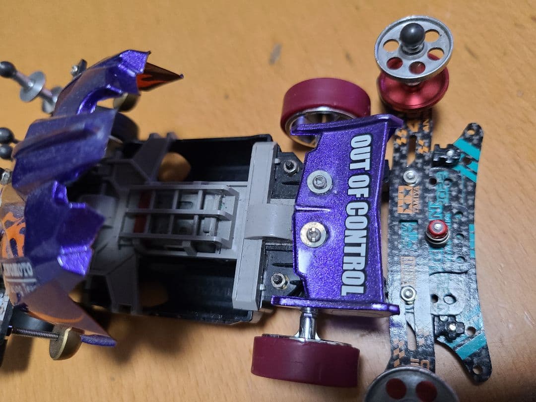 アバンテ　MSフレキ　前後ATバンパー　提灯　ミニ四駆　カスタム