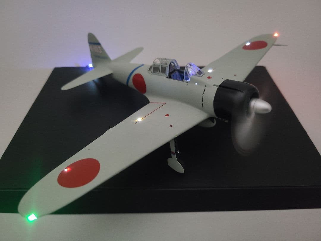 マギウス 零式艦上戦闘機21型 坂井三郎乗機 リアルモーターライズ完成品