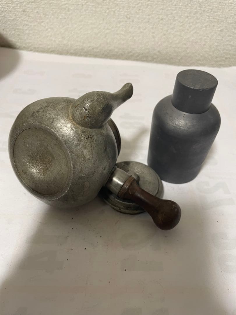 專用です　煎茶道具　古錫　乾茂號造茶壷+急須　2点セット