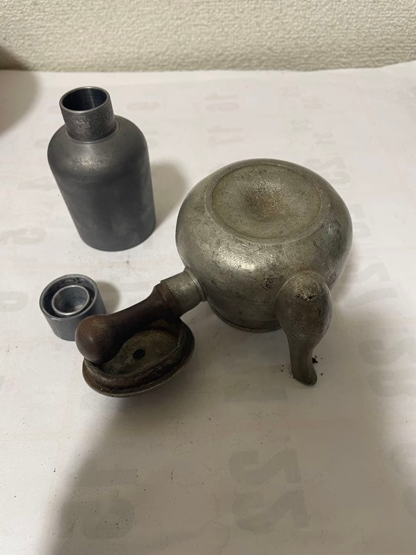 專用です　煎茶道具　古錫　乾茂號造茶壷+急須　2点セット