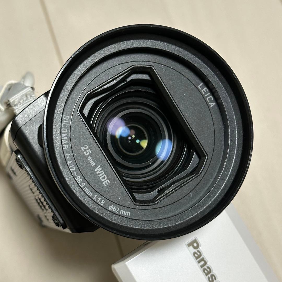 パナソニック 4K ビデオカメラ VX2M ピュアホワイト HC-VX2M-W