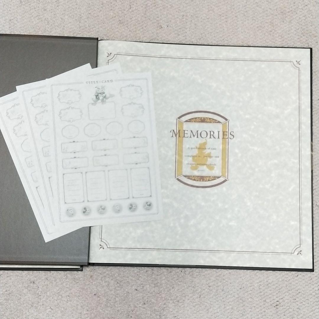 ディズニー　キャラクタービッグアルバム　ハードカバー　3冊セット