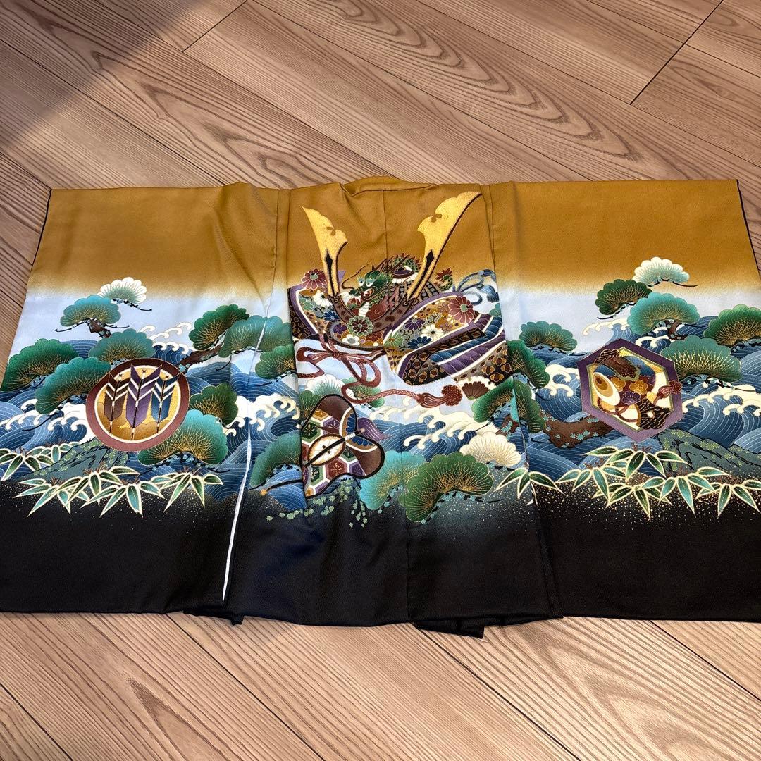 七五三 男の子　袴着物セット