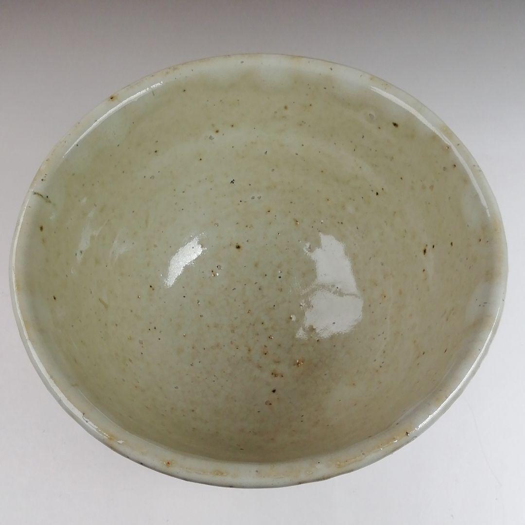 Ｔ９０４　茶碗　『尾林焼』『水野英男 作』　共箱　抹茶碗　茶道具