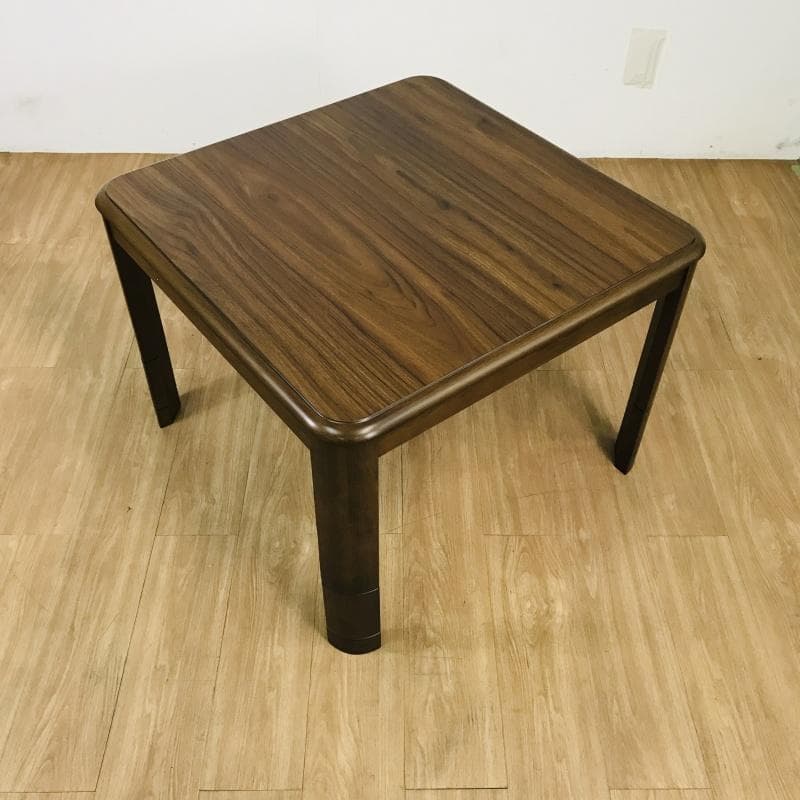 ソファーでも使える　4段階高さ調整リビングこたつ75