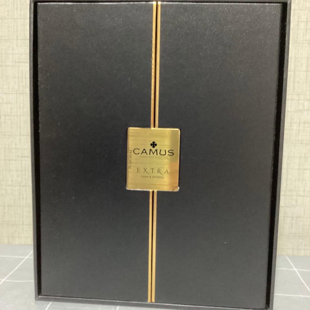 値下げ　カミュエキストラ　DARK & INTENSE 空瓶　未洗浄　小皿付