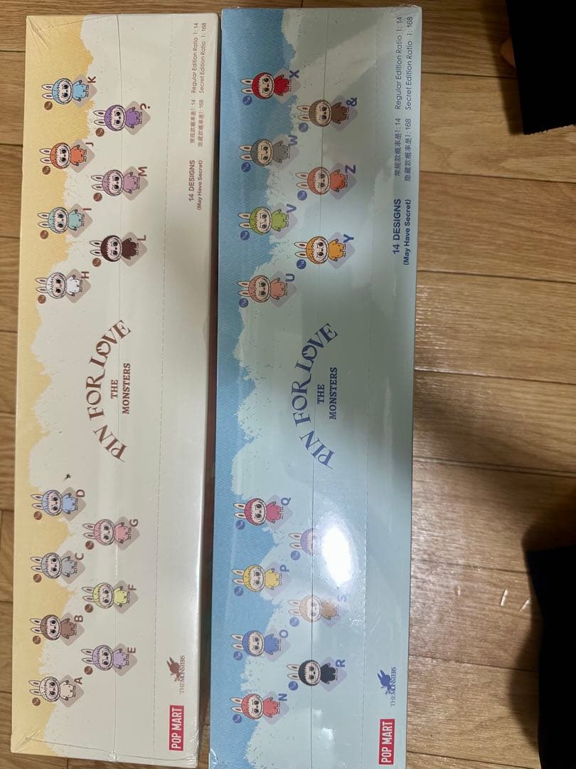 ラブブPIN FOR LOVEアソートボックス2箱セットLabubu