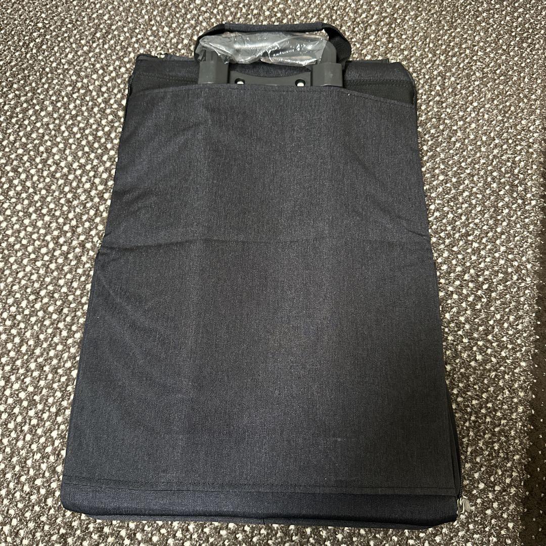 2匹OK！大型キャットバッグ 通気抜群 静音キャスター搭載 XXL ブラック