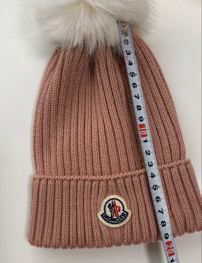 Moncler モンクレール キッズ ニット帽 ニットキャップ ポンポン M