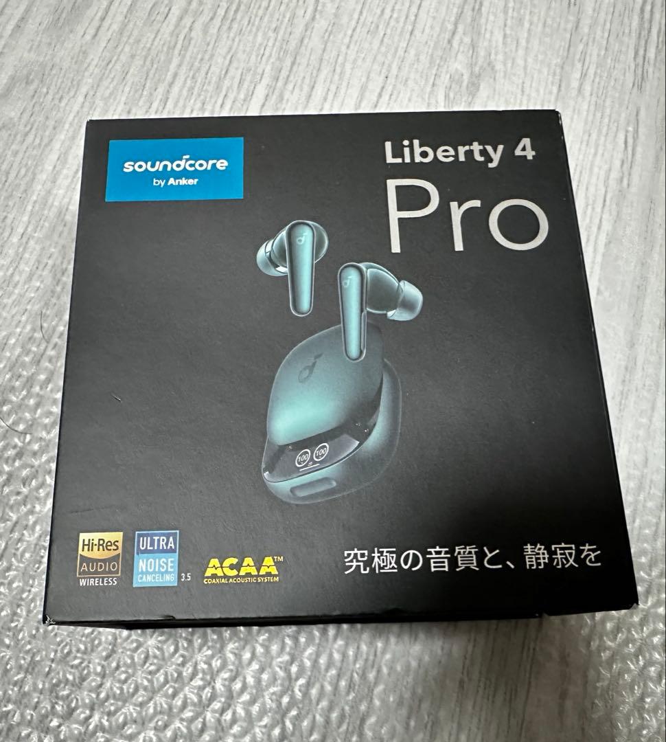 (美品)soundcore Liberty4Pro ワイヤレスイヤホン