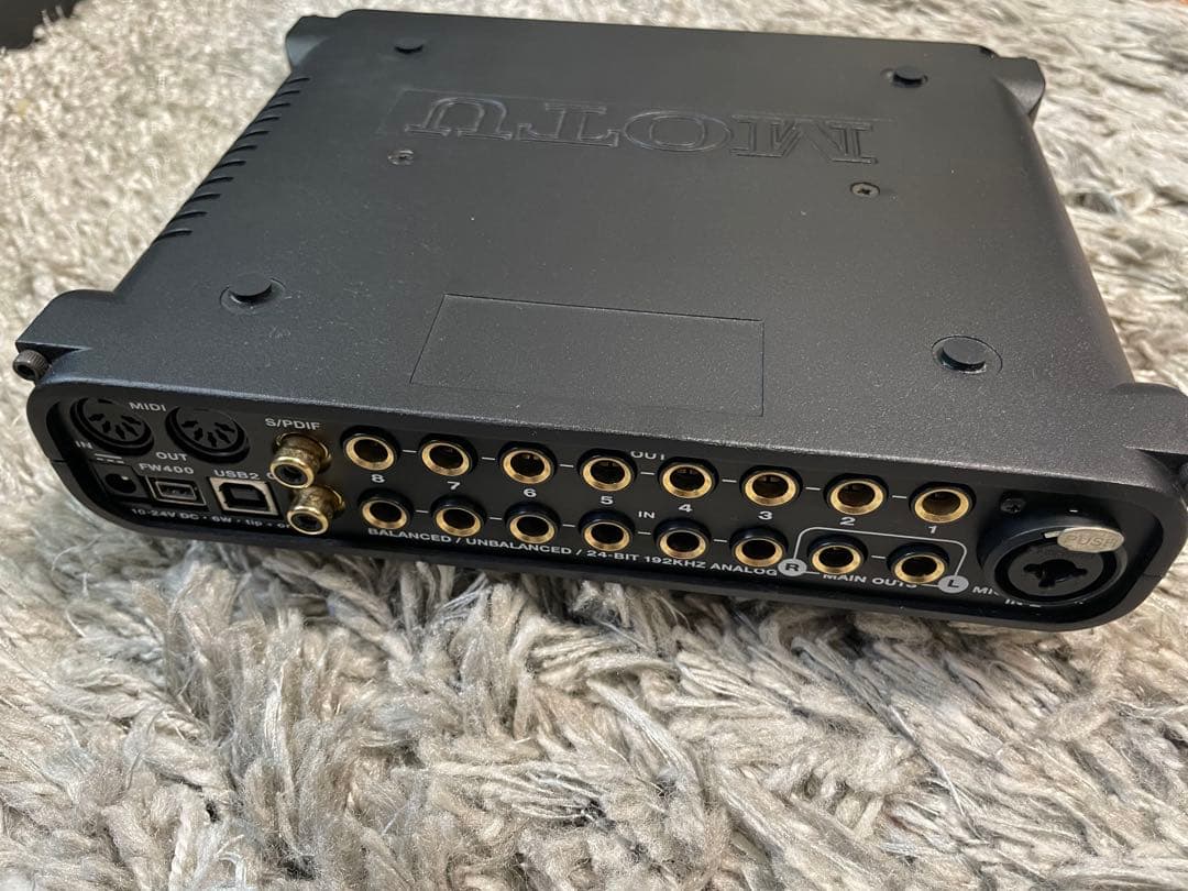 MOTU UltraLite mk3 Hybrid（最終モデル）