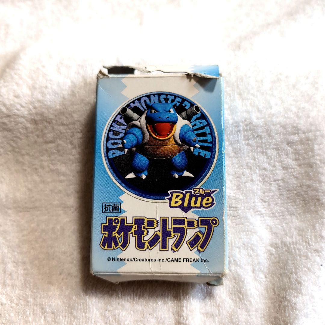 ポケモントランプ ブルー カメックス 青 初期 任天堂 Blue