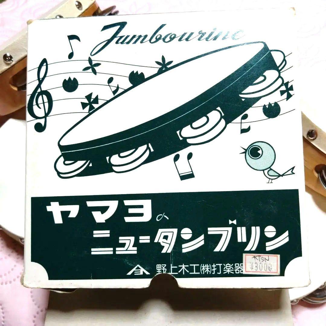 木製シンバル付きタンバリン5個セット