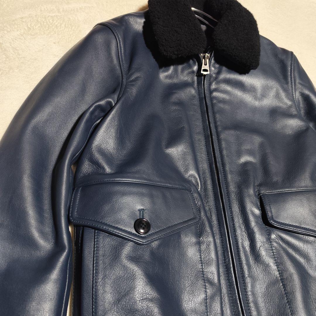 美品【 アメリカンラグシー 】✦ 本革 牛革 レザー G1 ジャケット ボア Ｍ