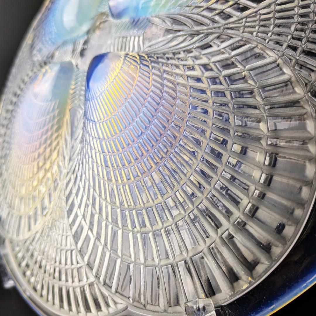 ラッシーさん専用ガラス界の至宝★ルネ・ラリック オパルセント大型コキーユ 25㎝