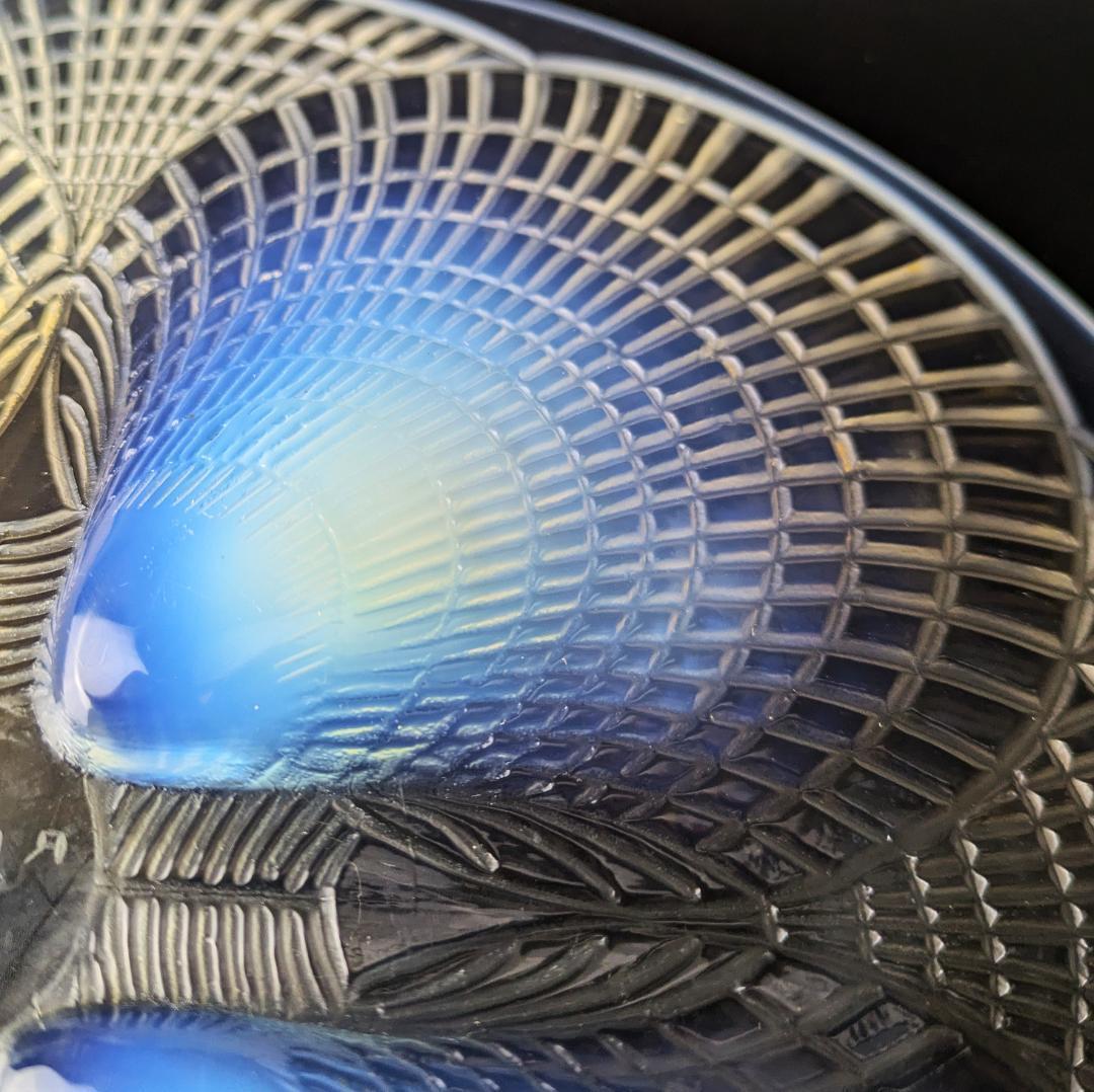 ラッシーさん専用ガラス界の至宝★ルネ・ラリック オパルセント大型コキーユ 25㎝