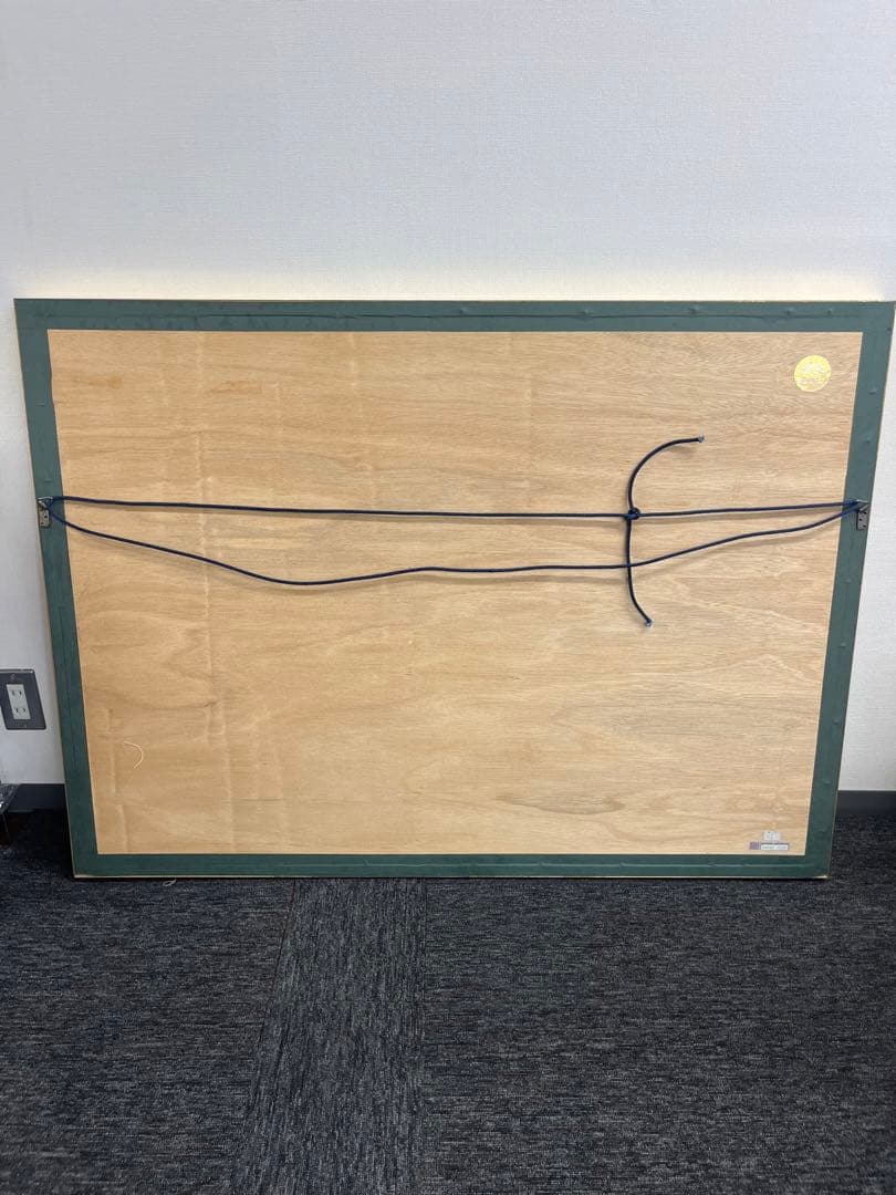 リトグラフ　ポールギヤマン　夕ベのポエジー　直筆サイン　206/225