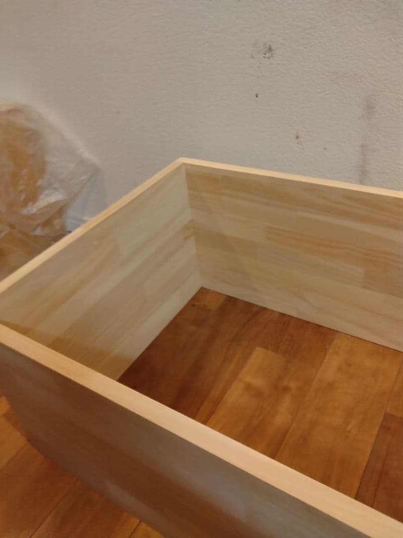 木製　ハンドメイド　オーダー　ロの字　棚　シェルフ　ラック　テレビボード