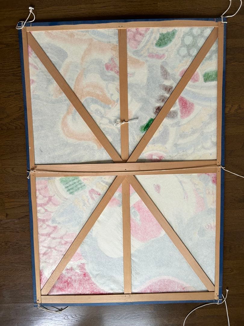 レトロ　凧絵　錦絵　ねぶた絵　大型凧絵　和風