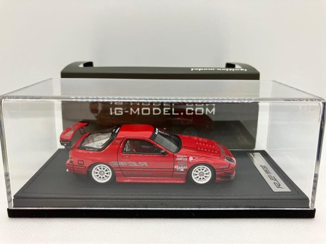 ★1/43★マツダ RX-7★FC3S★RE雨宮★レッド★イグニッションモデル★