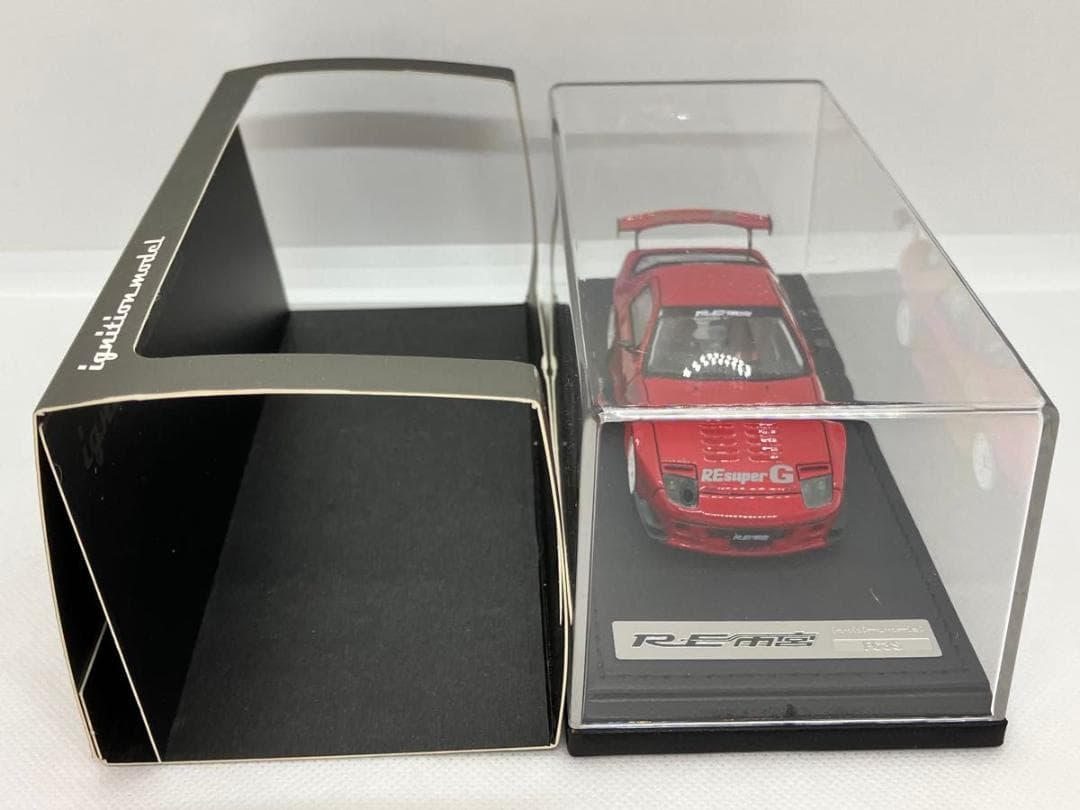 ★1/43★マツダ RX-7★FC3S★RE雨宮★レッド★イグニッションモデル★