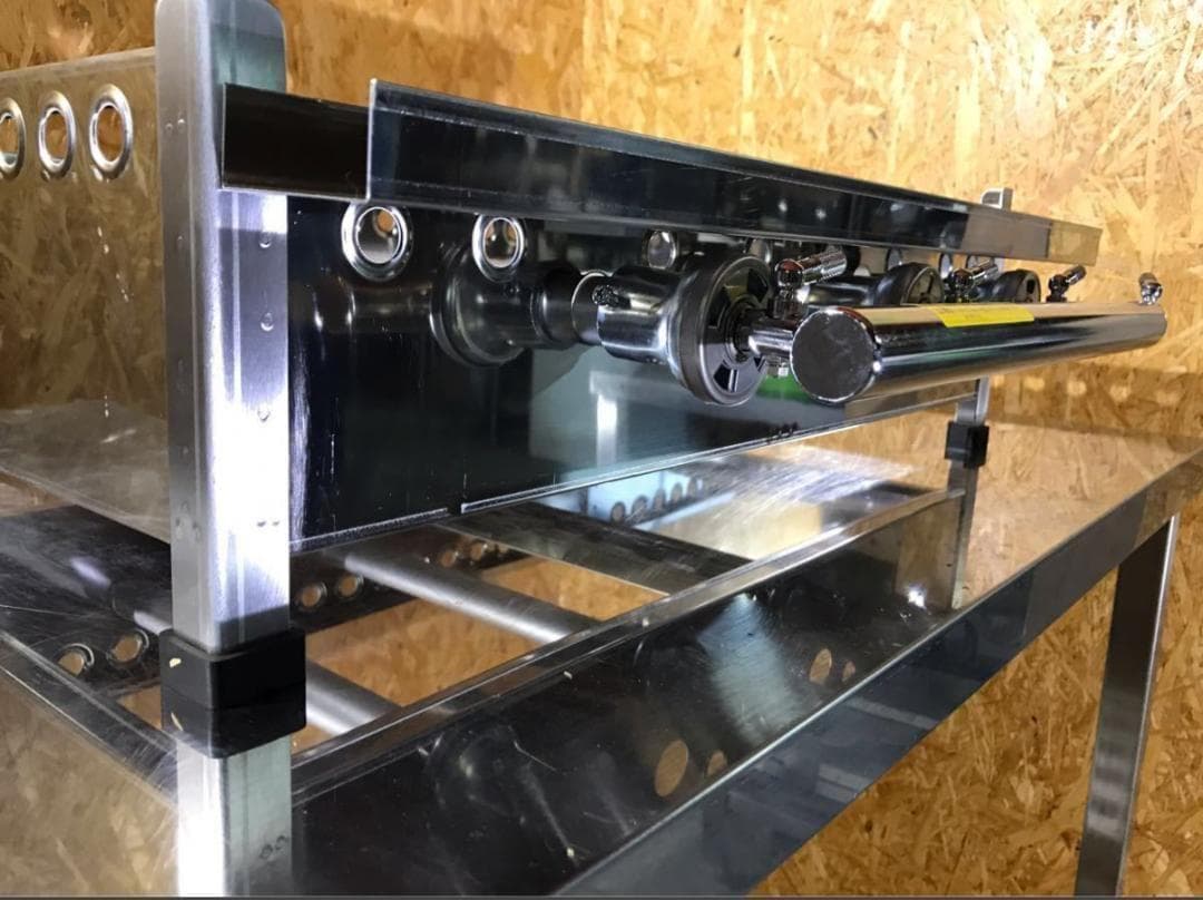 新品　鉄板焼器　TS-60　鉄板焼き　厚み6mm　プロパンガス　トユ付　LP ⑶