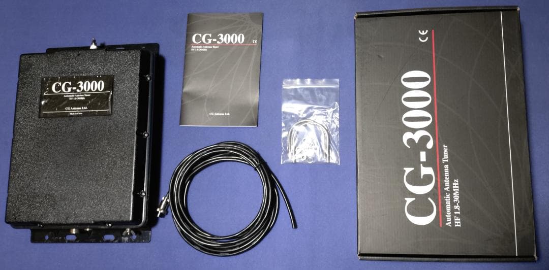 CG-3000 アンテナチューナー【ジャンク品】