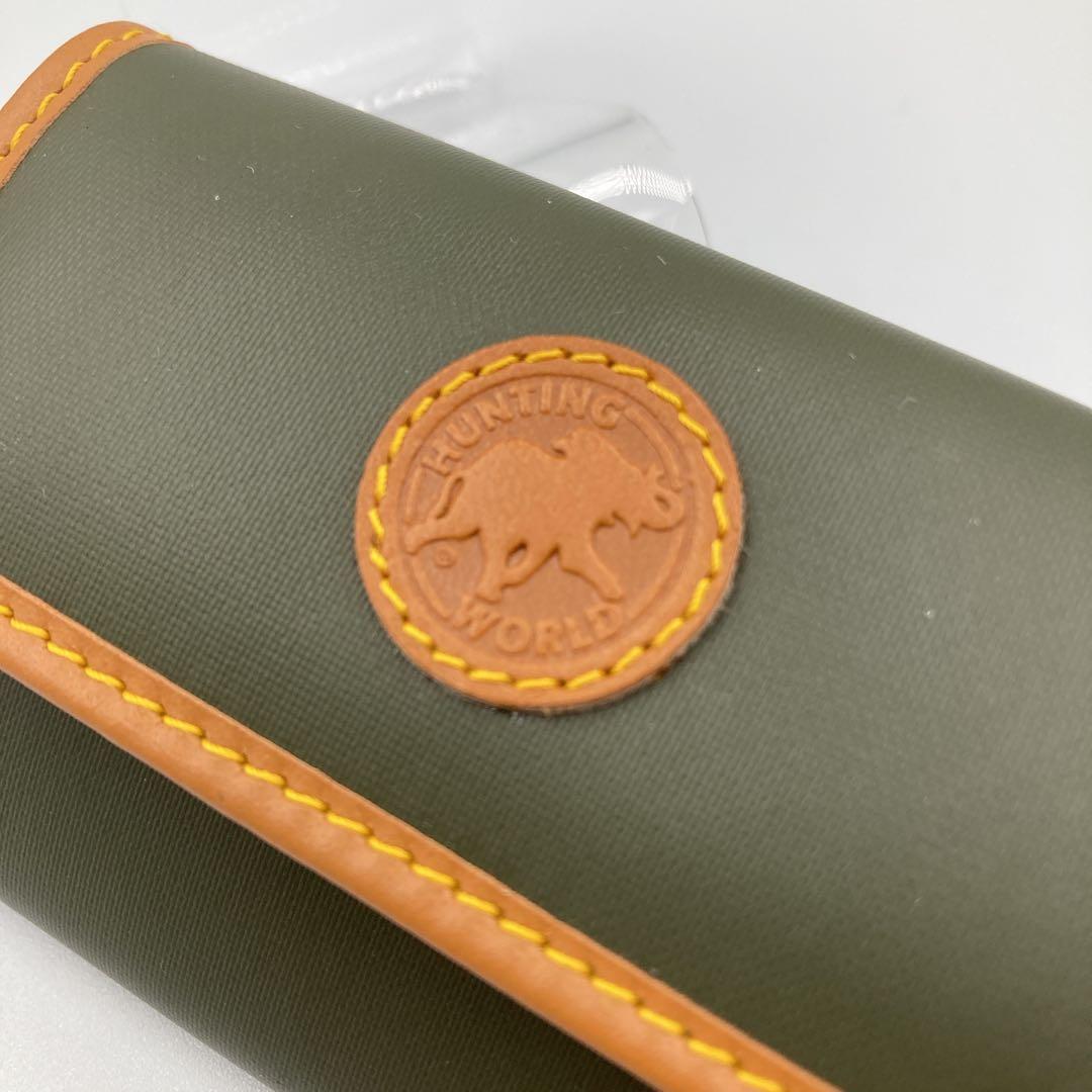 【新品】HUNTING WORLD バチュークロス 6連キーケース イタリア製