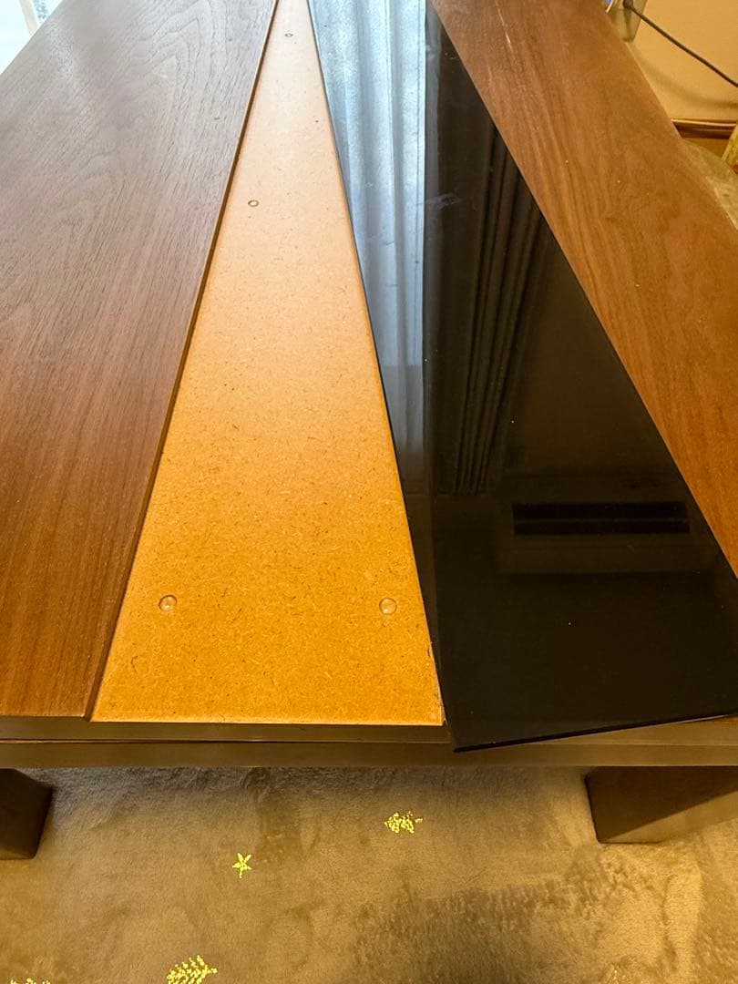 【最終価格】こたつテーブル 長方形 コタツ ウォールナット