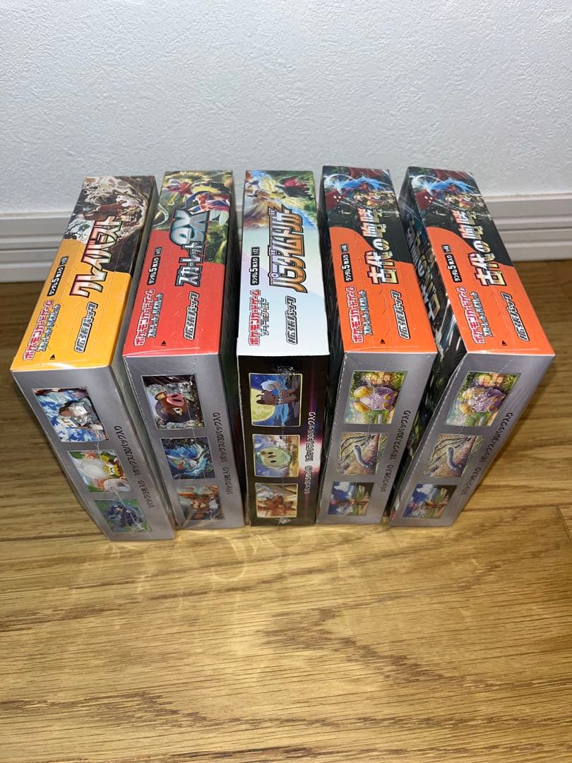 ポケモンカードゲーム シュリンク付きボックスまとめ売り