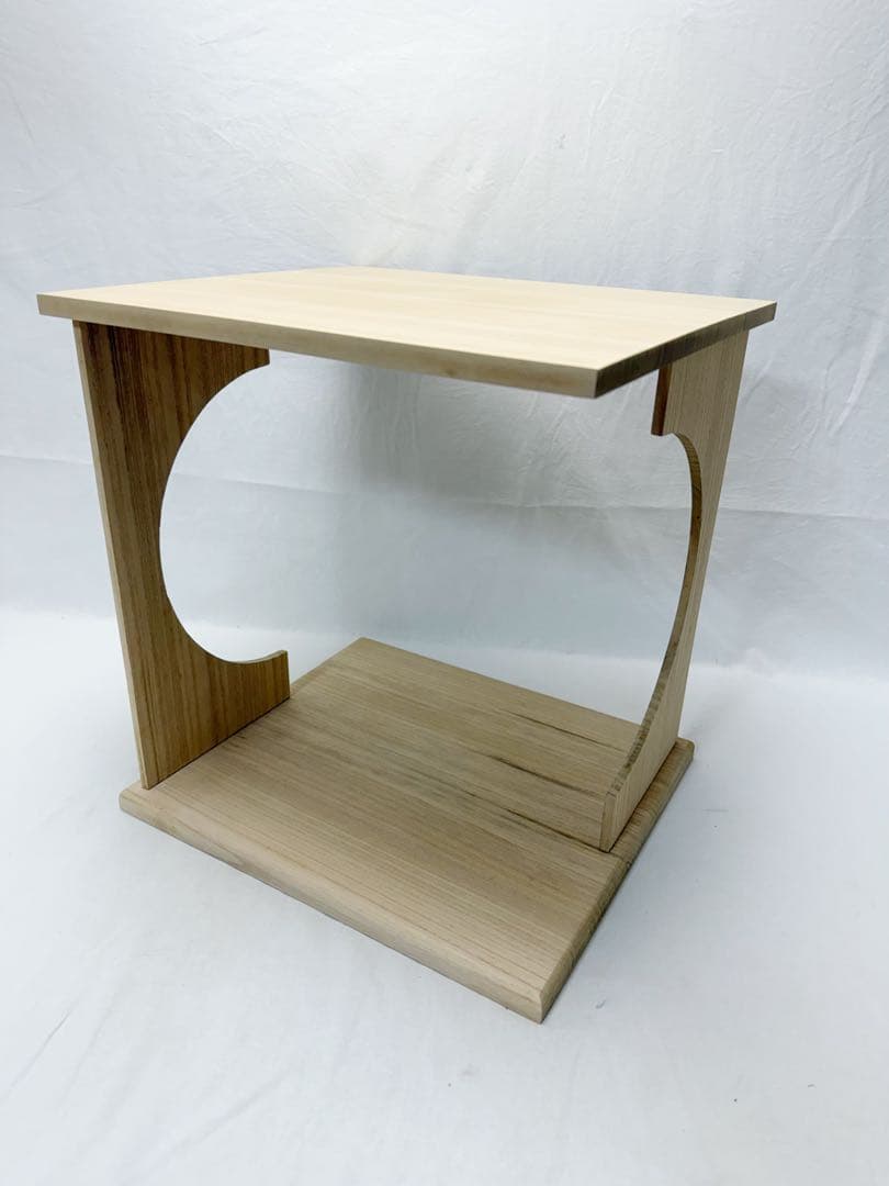 ほぼ未使用 茶道具 淡淡斎好 円意棚 組み立式 元箱