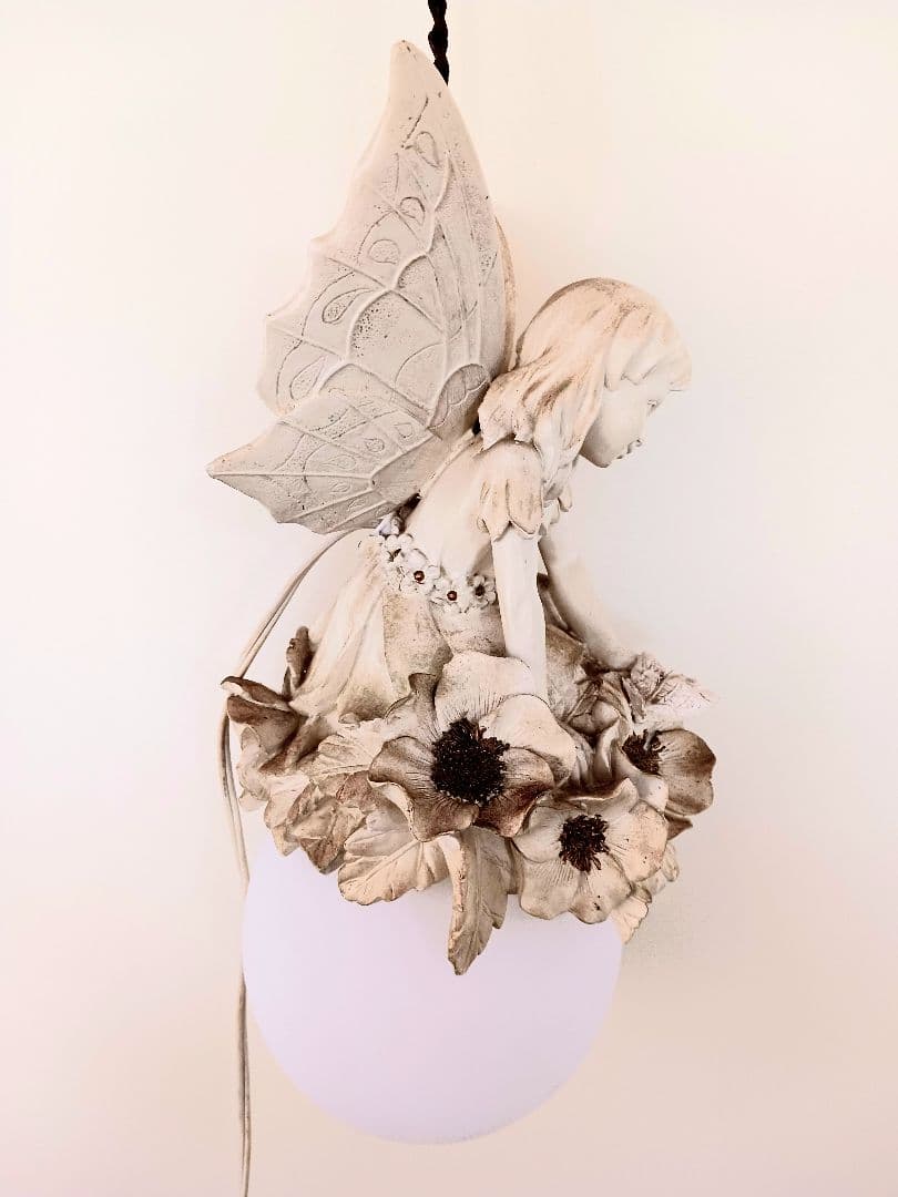 アンティーク　照明　ライト　天使　エンジェル