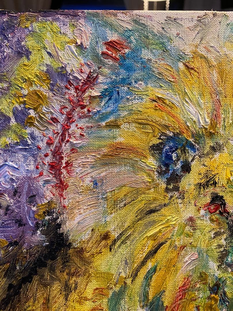 油彩画　【Smellful】 3S