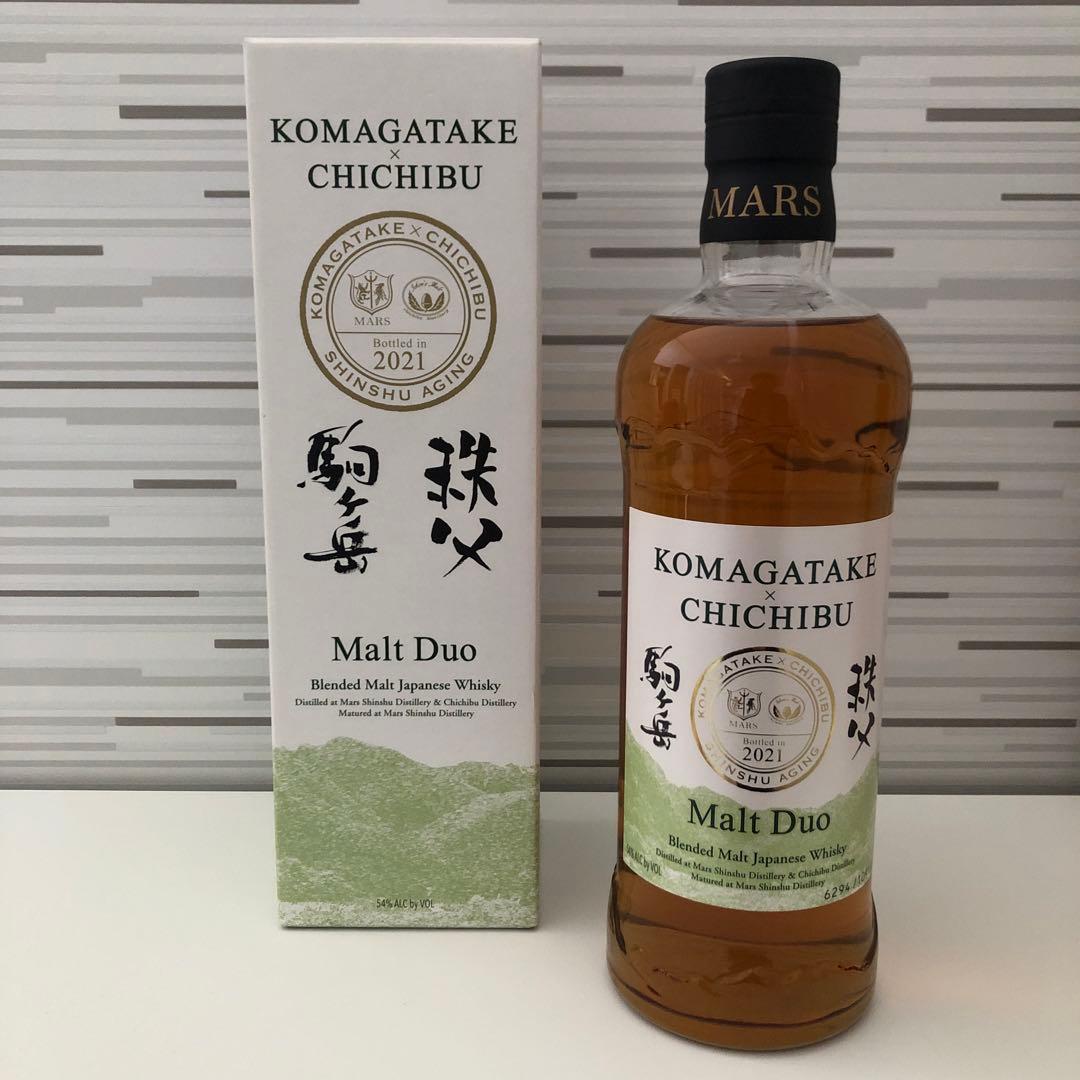 『駒ヶ岳 × 秩父』と『津貫×厚岸』の入手困難2本セット（箱付）