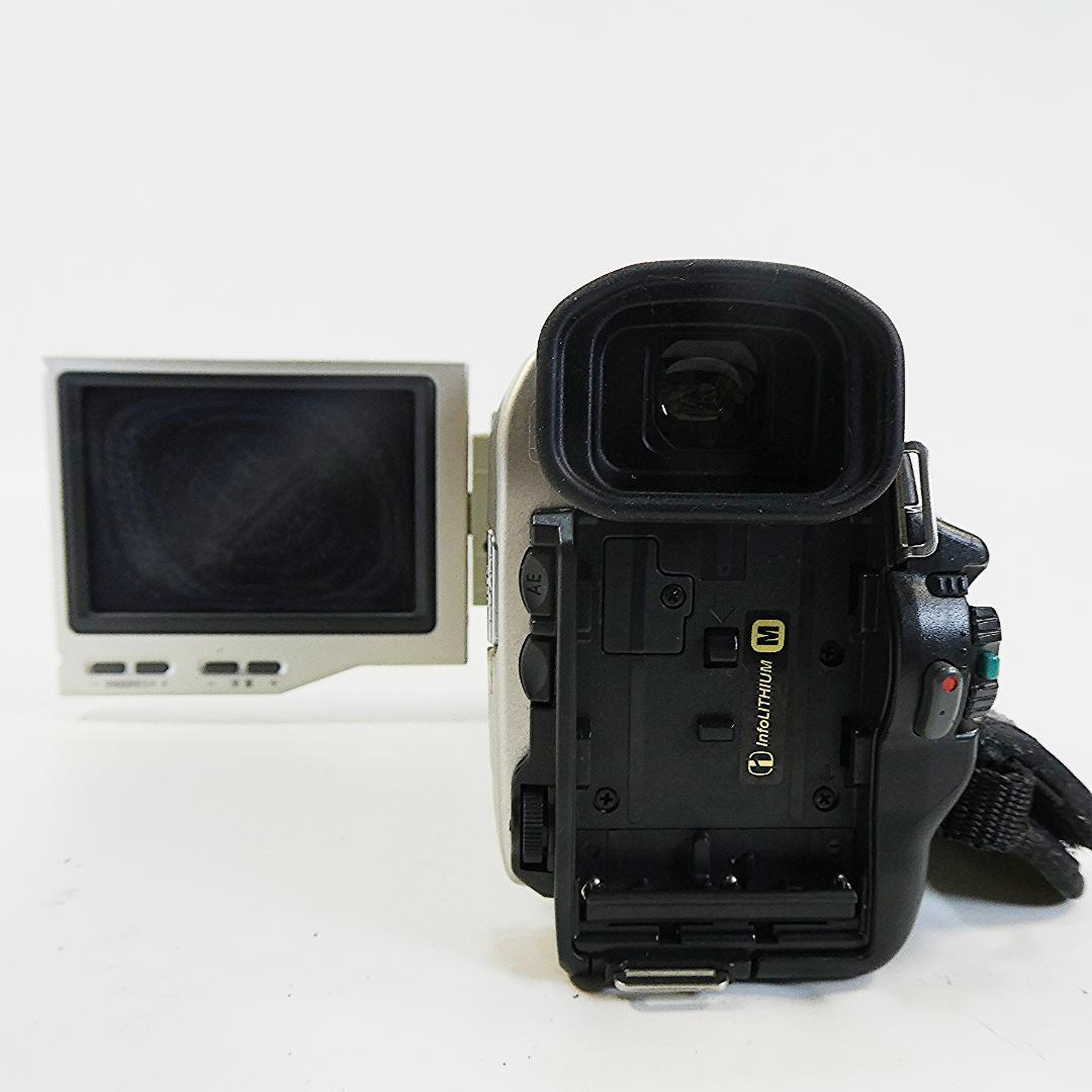 美品・動作良好ソニーDCR-TRV10 MiniDVビデオカメラ DVD化に最適