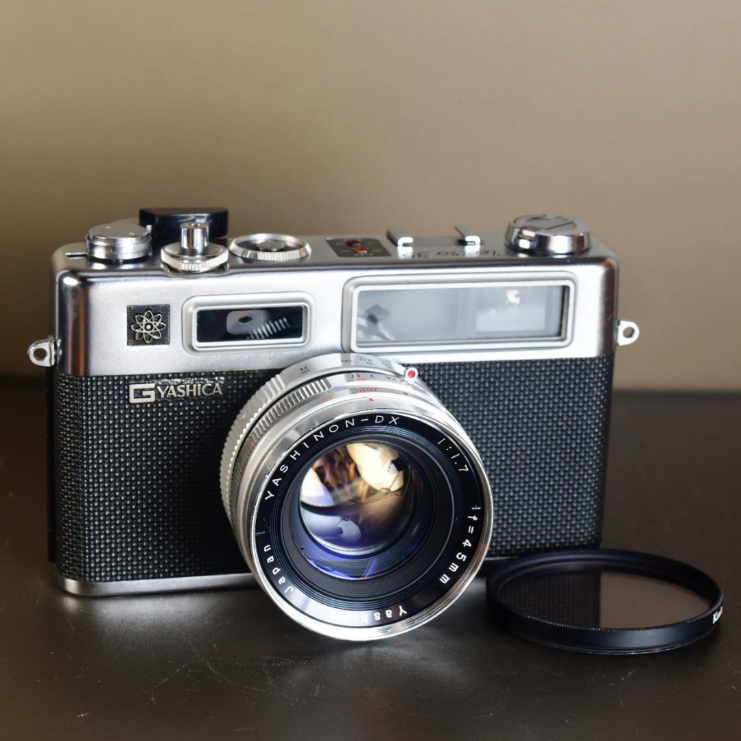 分解清掃済み☆ YASHICA ELECTRO35 ゴールドメカニカ初期保証☆➂