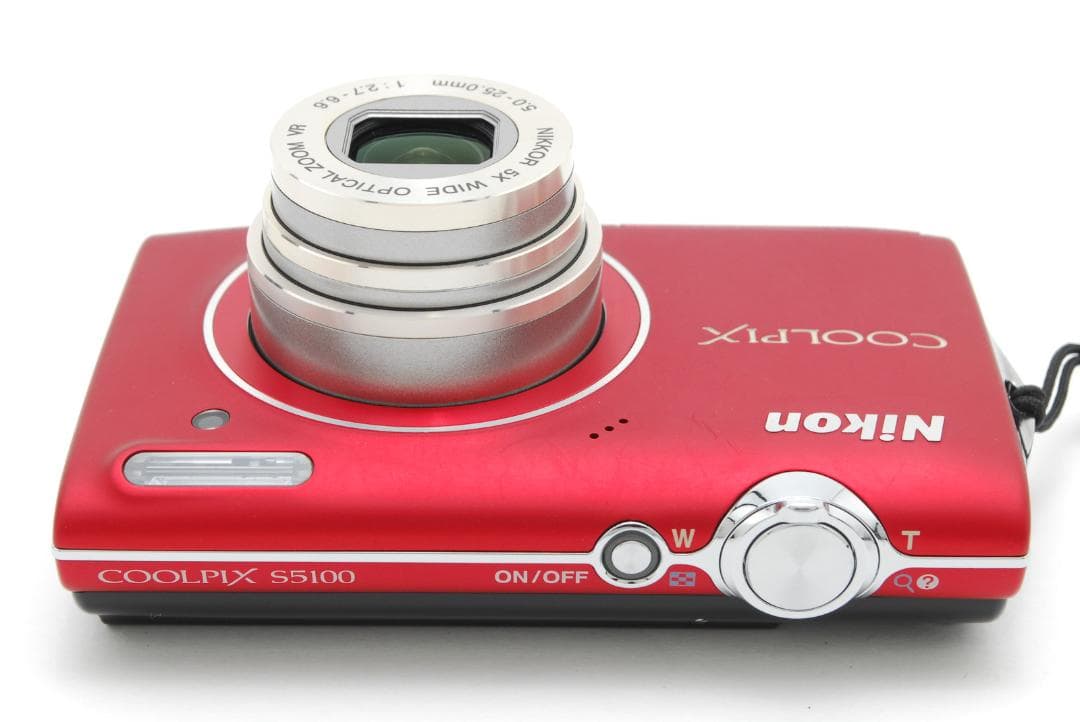Nikon COOLPIX S5100 レッド 付属品多数 動作確認済み