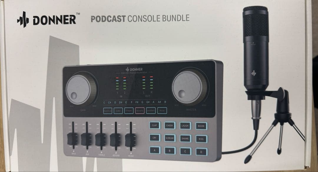 DTM・DAW DONNER Podcast Console Bundle