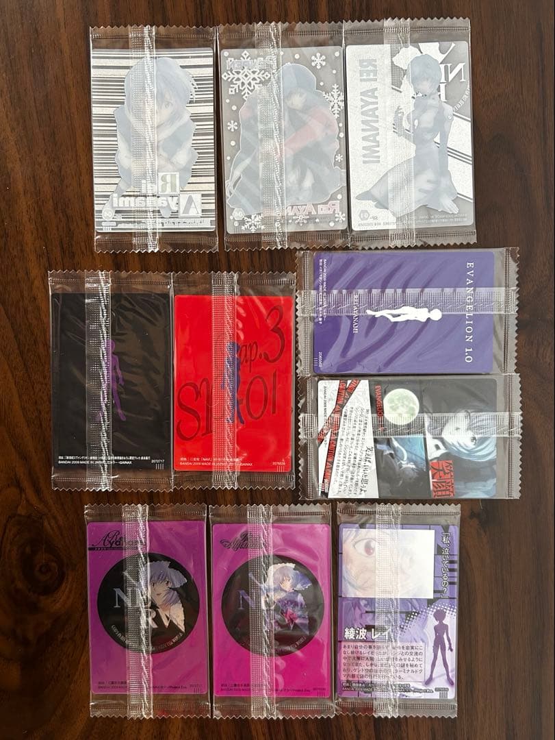 新世紀エヴァンゲリオン　ウエハースカードセット　綾波レイ　2009