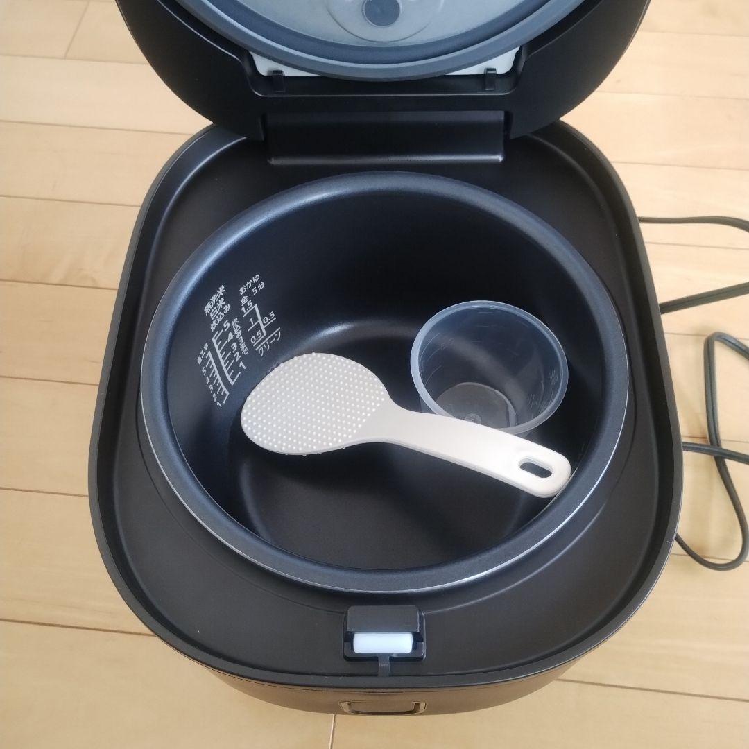 ORIGINAL　BASIC　温度調節機能付きマイコンジャー炊飯器　5.5合炊き