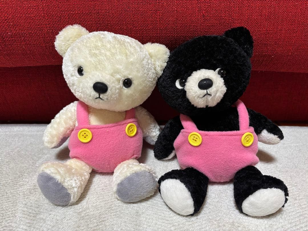 テディベアミュージアム Mion ＆ Minmi 白 黒 セット