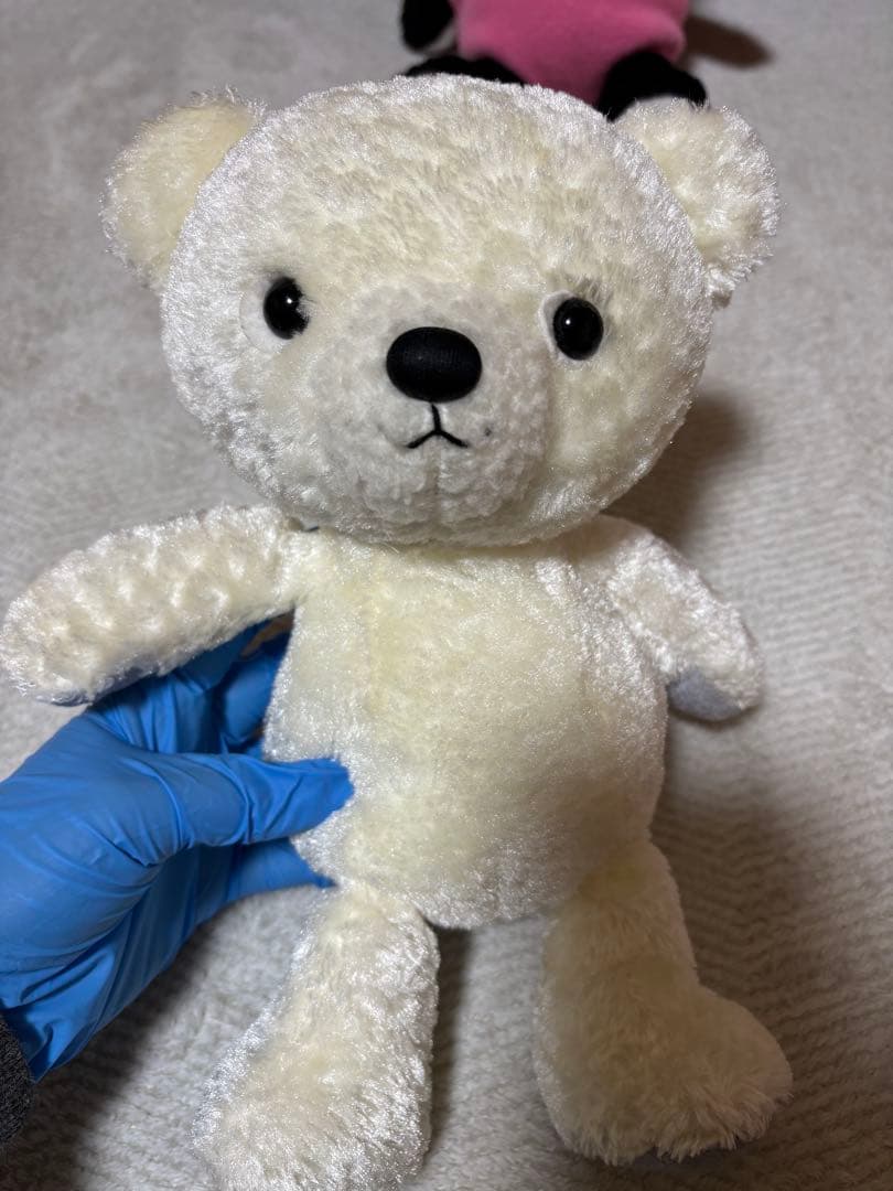 テディベアミュージアム Mion ＆ Minmi 白 黒 セット