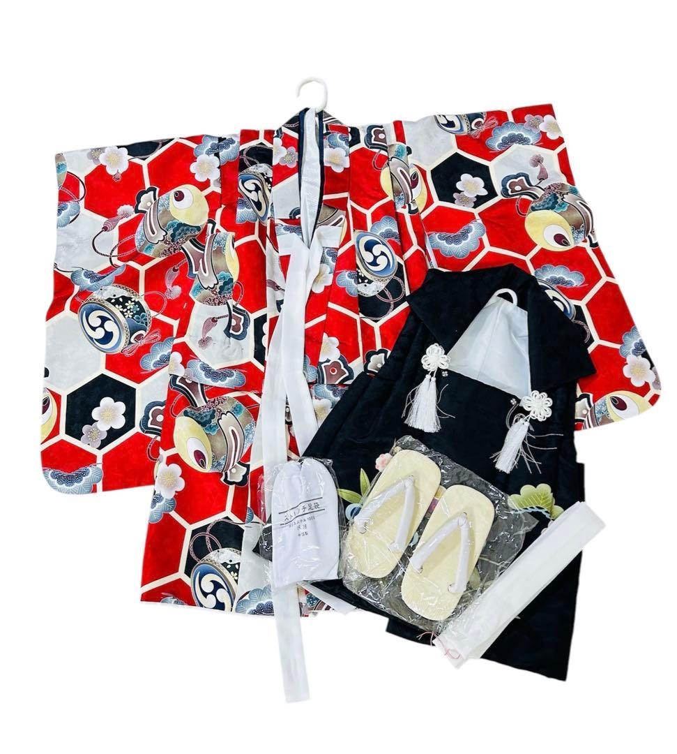 美品❣️七五三　被布着物フルセット 祝着 男の子