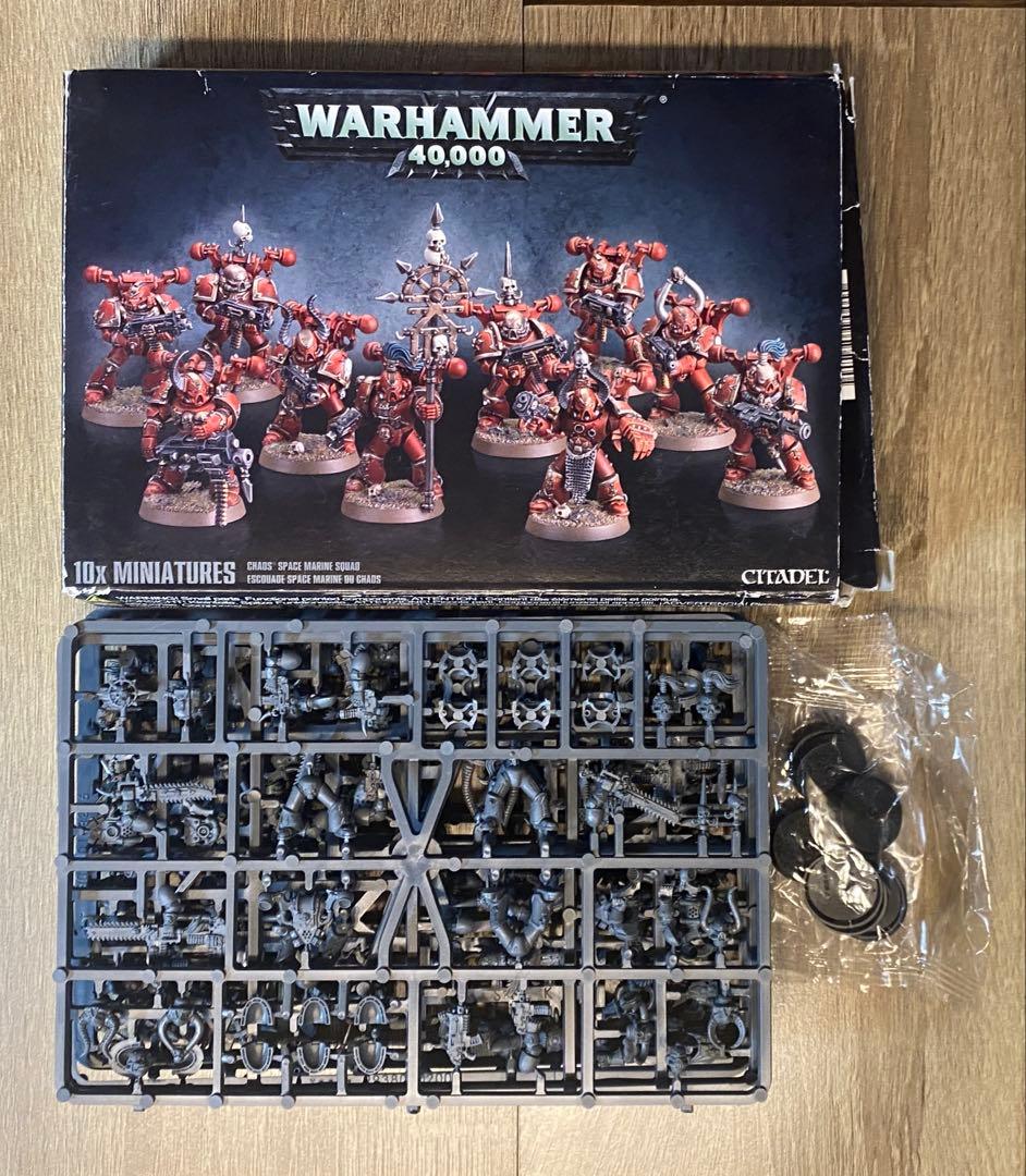 ウォーハンマー 40000 ケイオス・スペースマリーン　未組立