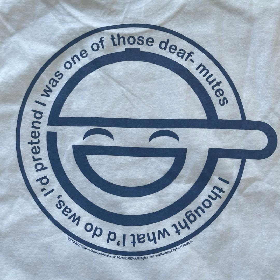 [ミントコンディション/alstyle/00s/XL]攻殻機動隊 笑い男　T