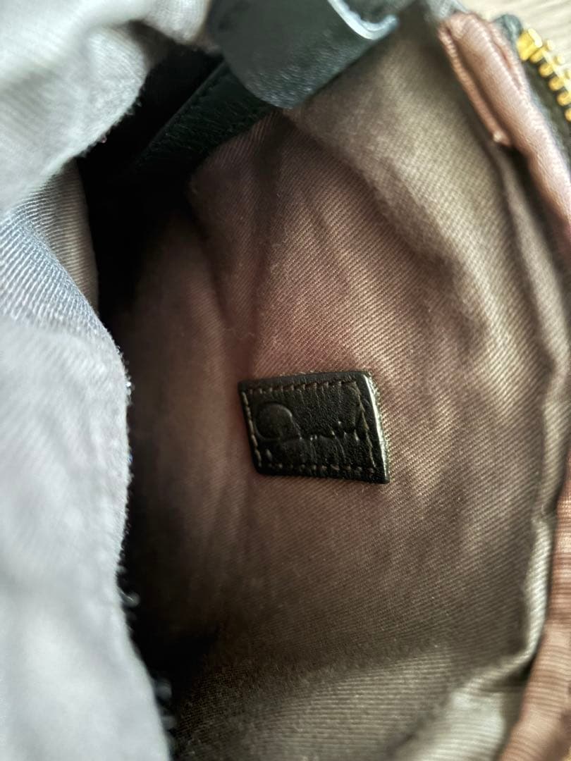 russet gemeil レザーワンハンドルバッグ ショルダー 黒